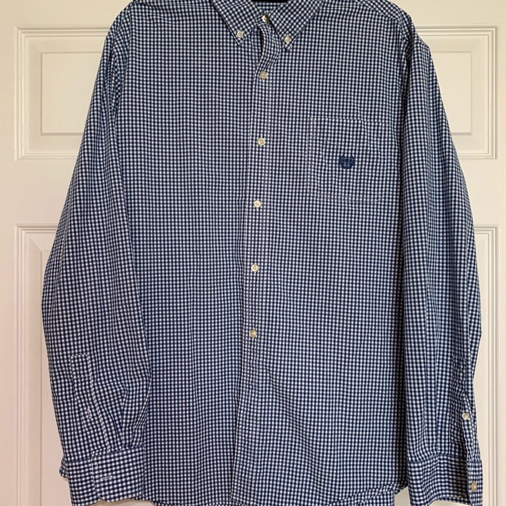 Chaps Men’s Checked Dress shirt